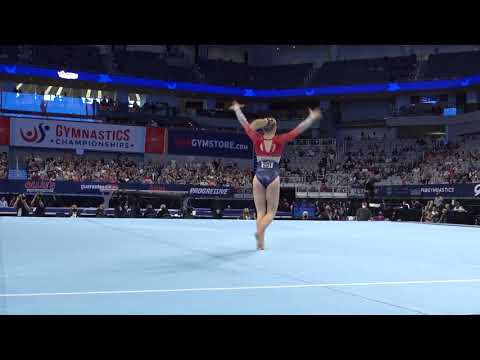 Jade Carey - Floor Exercise - 2021 U.S. Gymnastics Championships - Senior Women Day 2