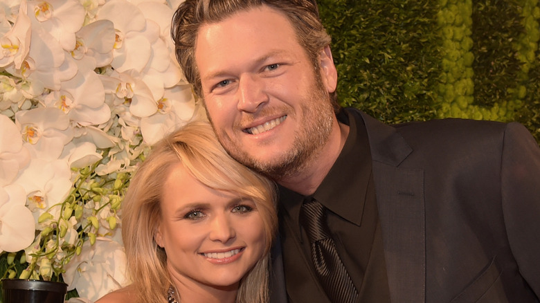 Miranda Lambert and Blake Shelton 