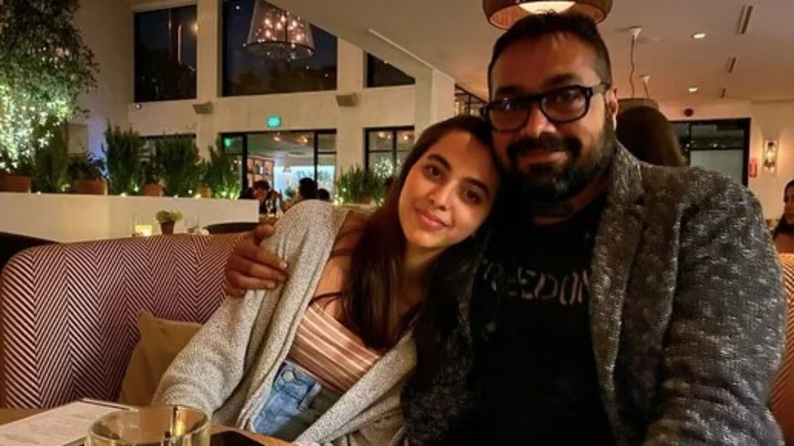 Anurag Kashyap with daughter Aaliya