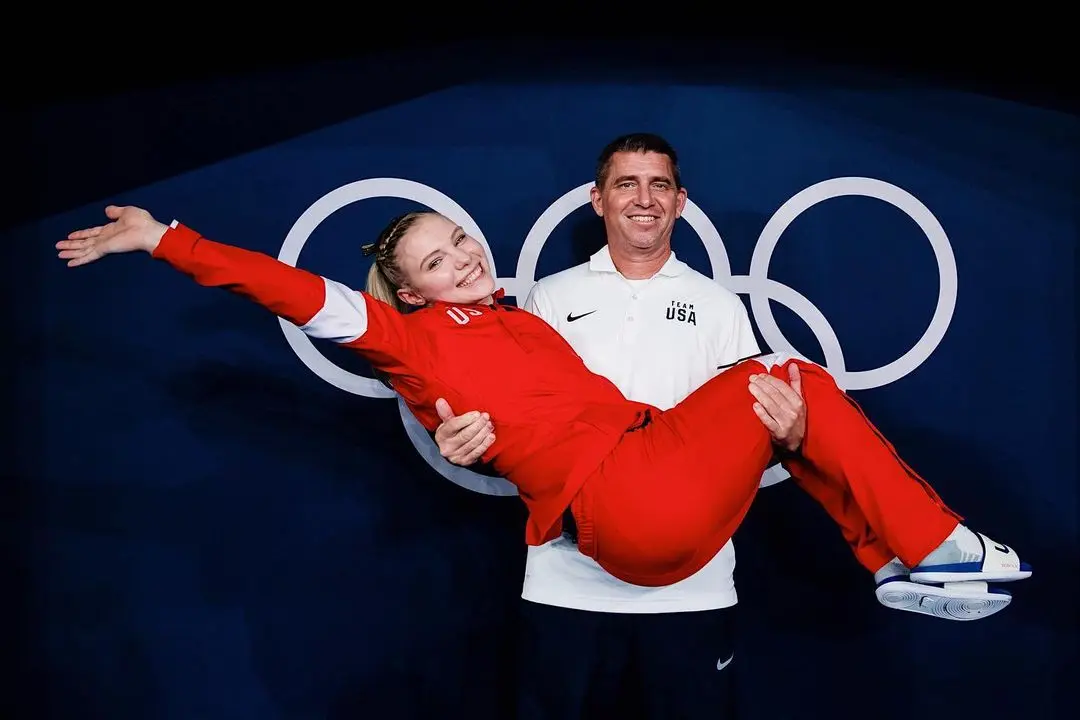 Carey’s Father Trains Her in Gymnastics