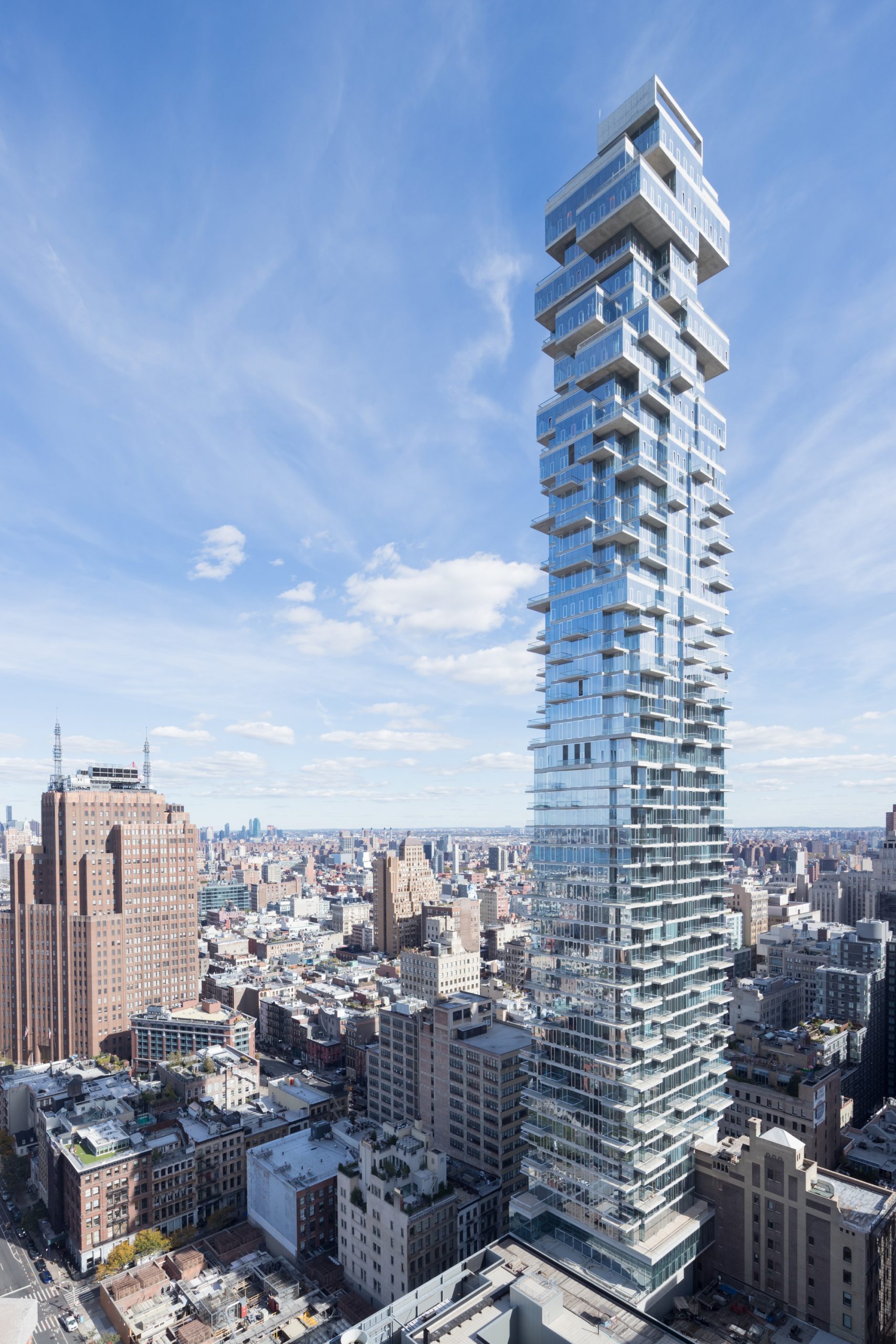 'Jenga Tower' in Manhattan, New York